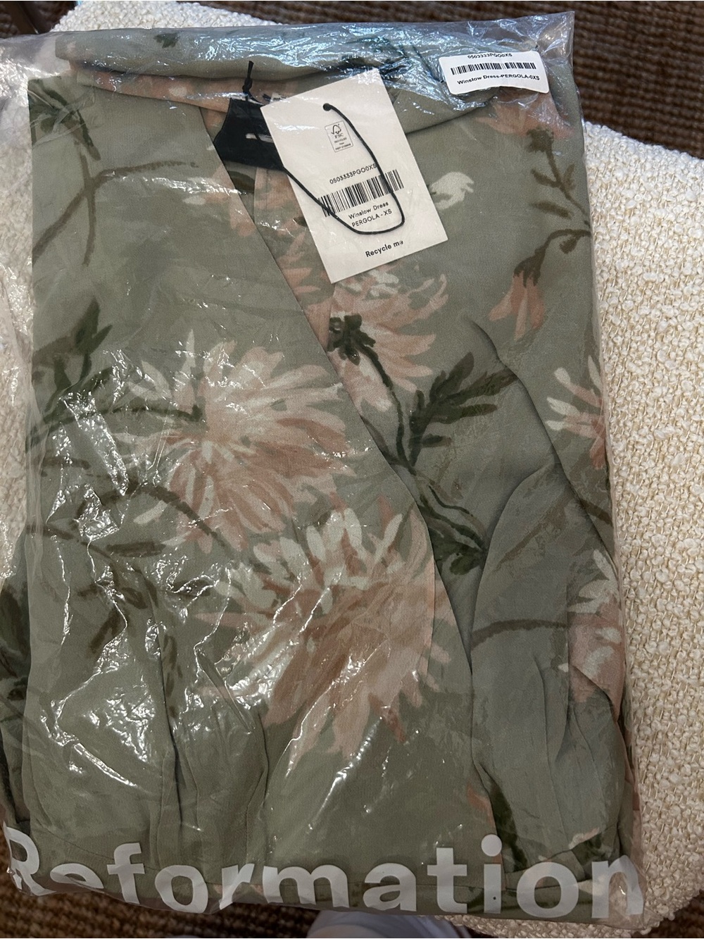 NWT • Reformation Winslow Dress in Pergola - XS - Picture 5 of 7